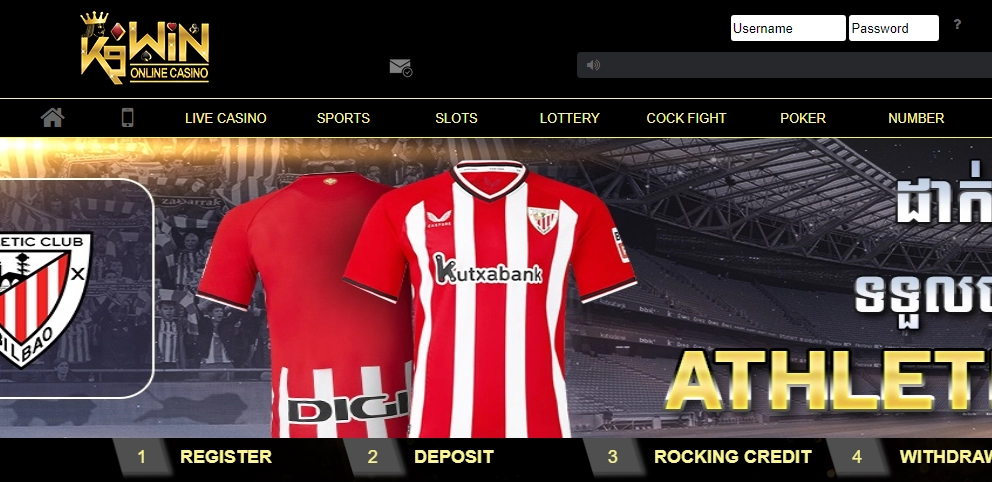 K9Win Casino Desktop screenshot